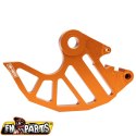 FM-PARTS OSŁONA ALUMINIOWA TARCZY HAMULCOWEJ TYLNEJ KTM / HUSQVARNA/ GAS GAS '03-'23 KOLOR POMARAŃCZOWY