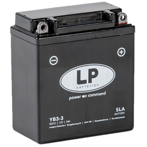 LANDPORT AKUMULATOR YB3-3 (MS LB3-3) (YB3L-A/B) 12V 3AH (98X56X110MM) SLA BEZOBSŁUGOWY - ZALANY (4)