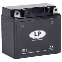 LANDPORT AKUMULATOR YB7-3 (MS LB7-3) (YB7L-B) 12V 7AH (137X75X124MM) (80A) SLA BEZOBSŁUGOWY - ZALANY (6)