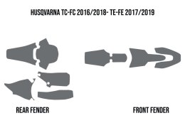 TWIN AIR OKLEINA PRZECIWBŁOTNA HUSQVARNA (MUD DEFLECTOR FOAM)