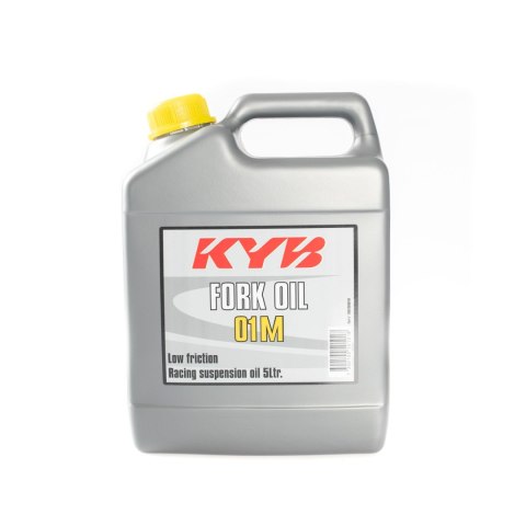 KYB (KAYABA) OLEJ DO TELESKOPÓW / AMORTYZATORÓW / ZAWIESZENIA KYB 01M OIL - FORK FRONT, KHL15-11, SAE 5W, 5L KYB FF OIL 01M (AKC