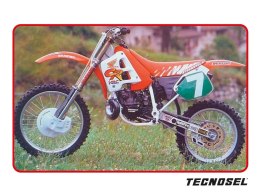 TECNOSEL (BLACKBIRD) POKROWIEC/POSZYCIE NA SIEDZENIE HONDA CR 125 '91-'92, CR 250 '90-'91, REPLICA TEAM HONDA '91 USA, KOLOR CZE