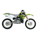 BLACKBIRD KOMPLET NAKLEJEK (OKLEIN) KAWASAKI KX 500 '88-'04 DREAM 4 KOLOR ZIELONY CZARNY