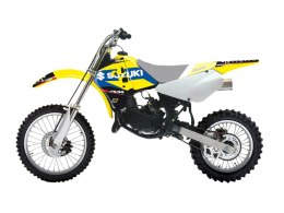 BLACKBIRD KOMPLET NAKLEJEK (OKLEIN) SUZUKI RM 80 '00-'01 DREAM 4 KOLOR ŻÓŁTY NIEBIESKI CZARNY