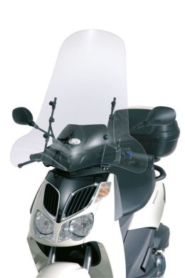 KAPPA SZYBA APRILIA SPORTCITY 125/200/250 '04-08, HONDA DYLAN 125/150 '02-07, YAMAHA CIGNUS X '04-15, NEOS 50 '08-21, 74 X 67 CM