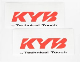 KYB OKLEINY ZAWIESZENIA PRZEDNIEGO (KYB TECHNICAL TOUCH) KOLOR CZERWONY (2 SZTUKI)