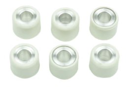 ATHENA ROLKI WARIATORA 6 SZT. 15X12 MM 6 GR. APRILIA AMICO/GULLIVER/SCARABEO/SONIC/SR 50, PIAGGIO BROVO/CIAO/GRILLO 50, YAMAHA B