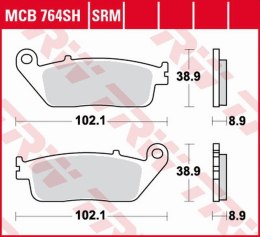 TRW LUCAS ZF KLOCKI HAMULCOWE KH142 SINTER HONDA FJS 400 SILVERWING '06-'16, FJS 600 SILVERWING '01-'16, YAMAHA XC 125 MAJESTY '