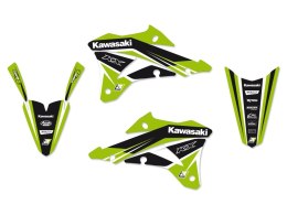 BLACKBIRD KOMPLET NAKLEJEK (OKLEIN) KAWASAKI KX 85 '22-'23 DREAM 4 KOLOR ZIELONY CZARNY