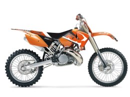 BLACKBIRD KOMPLET NAKLEJEK (OKLEIN) + POKROWIEC POSZYCIE NA SIEDZENIE KTM SX '01-'04, KTM EXC '03-'04 DREAM 4 KOLOR POMARAŃCZOWY