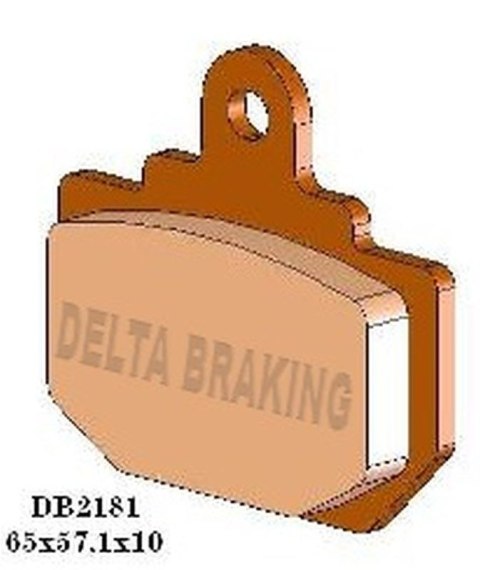 DELTA BRAKING KLOCKI HAMULCOWE KH111 TYŁ HONDA FL 350R ODYSSEY '85-'87, PILOT 400 R/RK/RL '89-'93