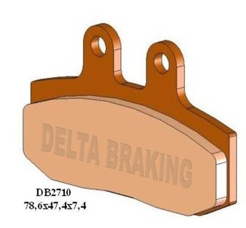 DELTA BRAKING KLOCKI HAMULCOWE KH113/KH256 PRZÓD APRILIA RED ROSE 125 '87-'94, ATLANTIC 500 '02-'04, SPORTCITY 125 '04-'12, GILE