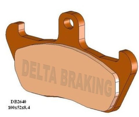 DELTA BRAKING KLOCKI HAMULCOWE KH163 PRZÓD CAGIVA MITO 125 '91-'92, SUPER CITY 125 '92-'00, W8 125/W12 350/W16 600 '93-'98, APRI