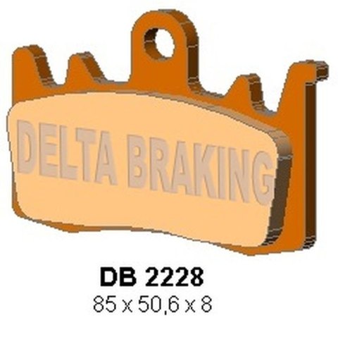 DELTA BRAKING KLOCKI HAMULCOWE KH630 PRZÓD APRILIA TUONO 1000/1100 '13-'16, CAPONORD 1200 '13-'17, BMW F 800/900R '15-'22, S1000