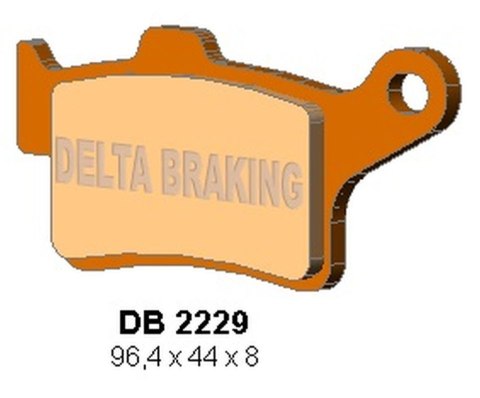 DELTA BRAKING KLOCKI HAMULCOWE KH631 TYŁ CAN-AM SPYDER 1000 '13-'21, SPYDER 1330 '15-'21