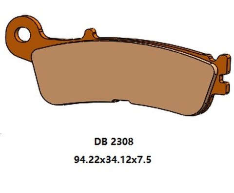 DELTA BRAKING KLOCKI HAMULCOWE KH755 PRZÓD FANTIC XX 125, XEF/XXF 250/450, XEX 250 '21-'22, YAMAHA WR/YZ 250F/450F '19-'22, YZ 4