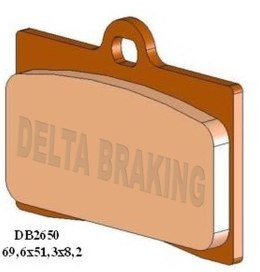 DELTA BRAKING KLOCKI HAMULCOWE KH95 PRZÓD APRILIA RS 50/125 '11-'20, CAGIVA MITO 125 '93-'10, DUCATI MONSTER 900 '93-'99, MOTO G