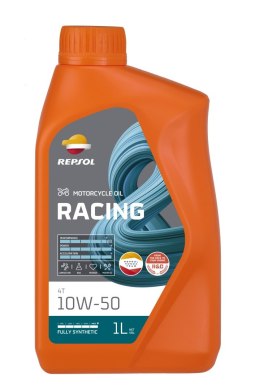 REPSOL OLEJ SILNIKOWY 4T RACING 10W50 1L MA2 SYNTETYCZNY (12) - ZASTĘPUJE RP160P51