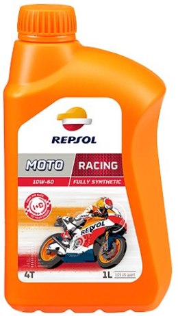 REPSOL OLEJ SILNIKOWY 4T RACING 10W60 1L MA2 SYNTETYCZNY (12) - ZASTĘPUJE RP160G51