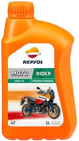 REPSOL OLEJ SILNIKOWY 4T RIDER 10W40 1L MA2 MINERALNY (12) - ZASTĘPUJE RP165N51