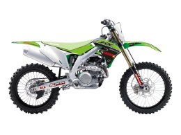 BLACKBIRD KOMPLET NAKLEJEK (OKLEIN) KAWASAKI KX 250F '21-'23, KX 450F '19-'24 REPLICA KAWASAKI RACING F&H 22 KOLOR ZIELONY CZARN