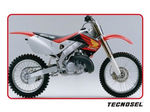 BLACKBIRD KOMPLET NAKLEJEK (OKLEIN) HONDA CR 125 '98-'99, CR 250R '97-'99 REPLICA OEM HONDA