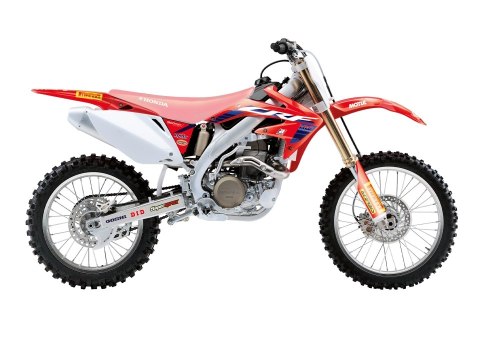 BLACKBIRD KOMPLET NAKLEJEK (OKLEIN) HONDA CRF 450 '05-'08 REPLICA TEAM HRC 22