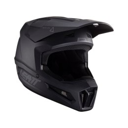 LEATT NOWOŚĆ KASK MOTO 2.5 V24 HELMET STEALTH KOLOR CZARNY ROZMIAR XL (61-62 cm)