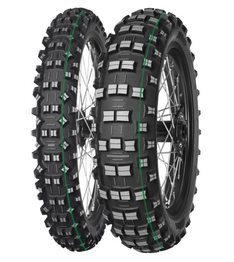 MITAS OPONA 120/90-18 TERRA FORCE-EF SUPER LIGHT 65M TT TYŁ (ZIELONY PASEK) DOT 23-44/2023 (460075) ZAMIENNIK:70000194 (SUBSTYTU