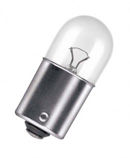 OSRAM ŻARÓWKA 12V 5W BA15S R5W 1 SZTUKA (BIAŁE SZKŁO)