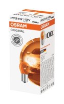 OSRAM ŻARÓWKA 21W 12V BAU15S PY21W (ORANGE) - POMARAŃCZOWA KIERUNKOWSKAZ 1 SZTUKA