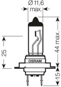 OSRAM ŻARÓWKA H7 12V 55W PX26D ORIGINAL