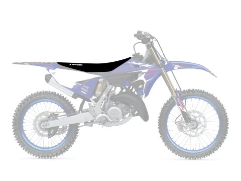 BLACKBIRD POKROWIEC / POSZYCIE NA SIEDZENIE YAMAHA YZ 125 '22-'23, YZ 250 '22-'23 ZEBRA CZARNY NIEBIESKI