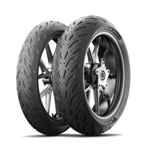 MICHELIN KOMPLET OPON (CAI830256/23) 120/70ZR17 ROAD 6 (58W) TL M/C PRZÓD DOT 2023 + (CAI599184/22) 190/50ZR17 ROAD 6 (73W) TL M