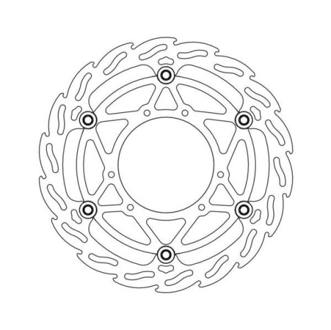 MOTO-MASTER TARCZA HAMULCOWA PRZÓD FLAME FLOATING (PŁYWAJĄCA) 270MM HONDA CR 125/250 '95-'07, CRF 250/450 '04-, CANNONDALE 440 '