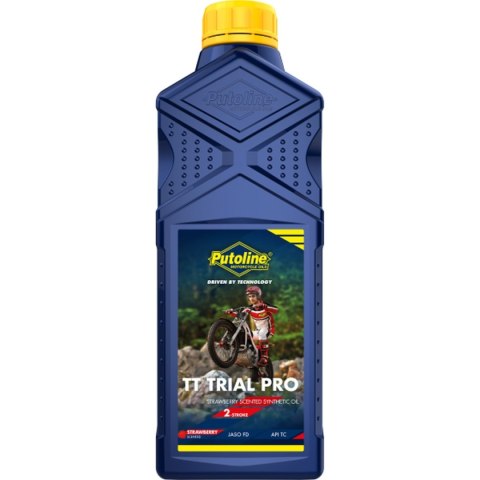 PUTOLINE 2T OLEJ DO MIESZANKI 100% TT TRIAL PRO SCENTED 1L (TRUSKAWKA) (AKC)