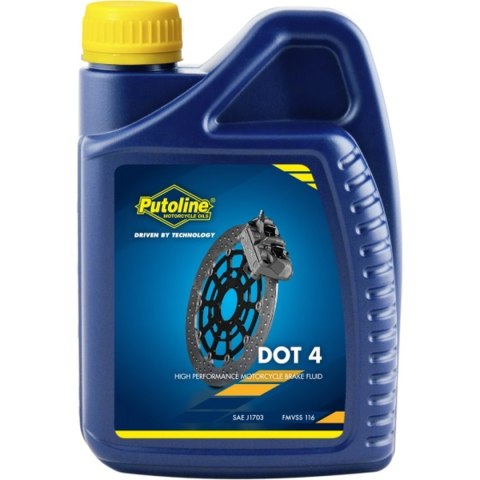 PUTOLINE PŁYN HAMULCOWY DOT 4 BRAKE FLUID 1L