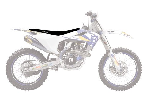 BLACKBIRD POKROWIEC / POSZYCIE NA SIEDZENIE HUSQVARNA FC/TC '16-'18, TE/FE '17-'19 ZEBRA KOLOR ŻÓŁTY CZARNY