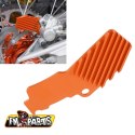 FM-PARTS RADIATOR (CHŁODNICA) TYLNEGO ZACISKU KTM '08-'22; HUSQVARNA '08-'22 KOLOR POMARAŃCZOWY