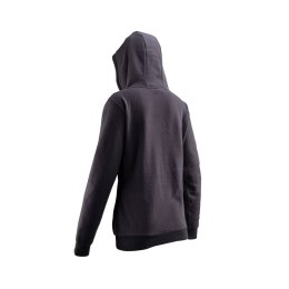 LEATT NOWOŚĆ BLUZA Z KAPTUREM (DAMSKA) CORE WOMEN HOODIE GRAPHENE KOLOR GRAFITOWY ROZMIAR M (CASUAL)