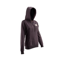 LEATT NOWOŚĆ BLUZA Z KAPTUREM (DAMSKA) CORE WOMEN HOODIE GRAPHENE KOLOR GRAFITOWY ROZMIAR S (CASUAL)