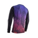 LEATT NOWOŚĆ BLUZKA PREMIUM LONG SHIRT JUNGLE KOLOR GRAFITOWY/NIEBIESKI/POMARAŃCZOWY ROZMIAR L (CASUAL)