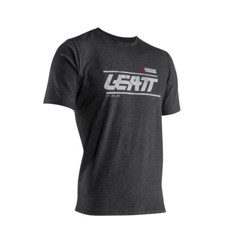 LEATT NOWOŚĆ KOSZULKA CORE T-SHIRT BLACK KOLOR CZARNY ROZMIAR S (CASUAL)