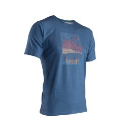 LEATT NOWOŚĆ KOSZULKA CORE T-SHIRT DENIM KOLOR NIEBIESKI ROZMIAR L (CASUAL)