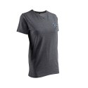 LEATT NOWOŚĆ KOSZULKA (DAMSKA) CORE WOMEN T-SHIRT GRAPHENE KOLOR GRAFITOWY ROZMIAR S (CASUAL)