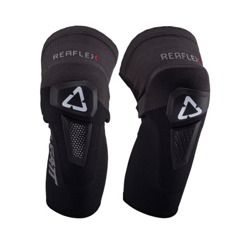 LEATT NOWOŚĆ NAKOLANNIKI OCHRANIACZE KOLAN REAFLEX HYBRID KNEE GUARD BLACK KOLOR CZARNY ROZMIAR M