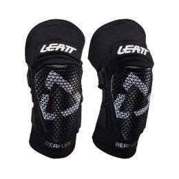 LEATT NOWOŚĆ NAKOLANNIKI OCHRANIACZE KOLAN REAFLEX PRO KNEE GUARD BLACK KOLOR CZARNY ROZMIAR L