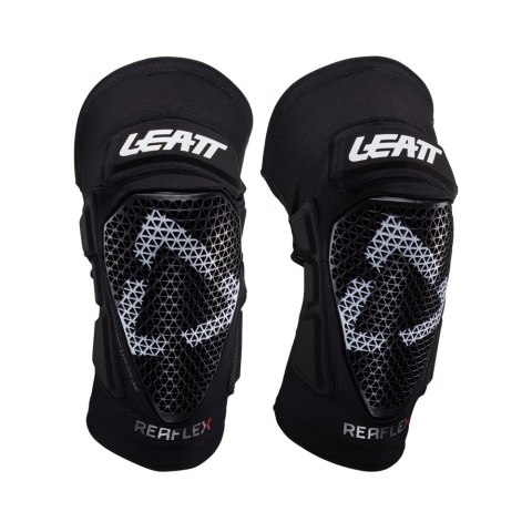 LEATT NOWOŚĆ NAKOLANNIKI OCHRANIACZE KOLAN REAFLEX PRO KNEE GUARD BLACK KOLOR CZARNY ROZMIAR XL