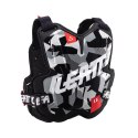 LEATT NOWOŚĆ OSŁONA KLATKI PIERSIOWEJ (BUZER) CHEST PROTECTOR 1.5 TORQUE FORGE KOLOR SZARY/CZARNY/BIAŁY ROZMIAR UNIWERSALNY