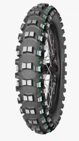 MITAS OPONA 120/90-18 TERRA FORCE MX-SM 65M TT SUPER LIGHT (ZIELONY PASEK) TYŁ DOT 36-38/2022 (26561) WYCOFANE (ZAMIENNIK:700009